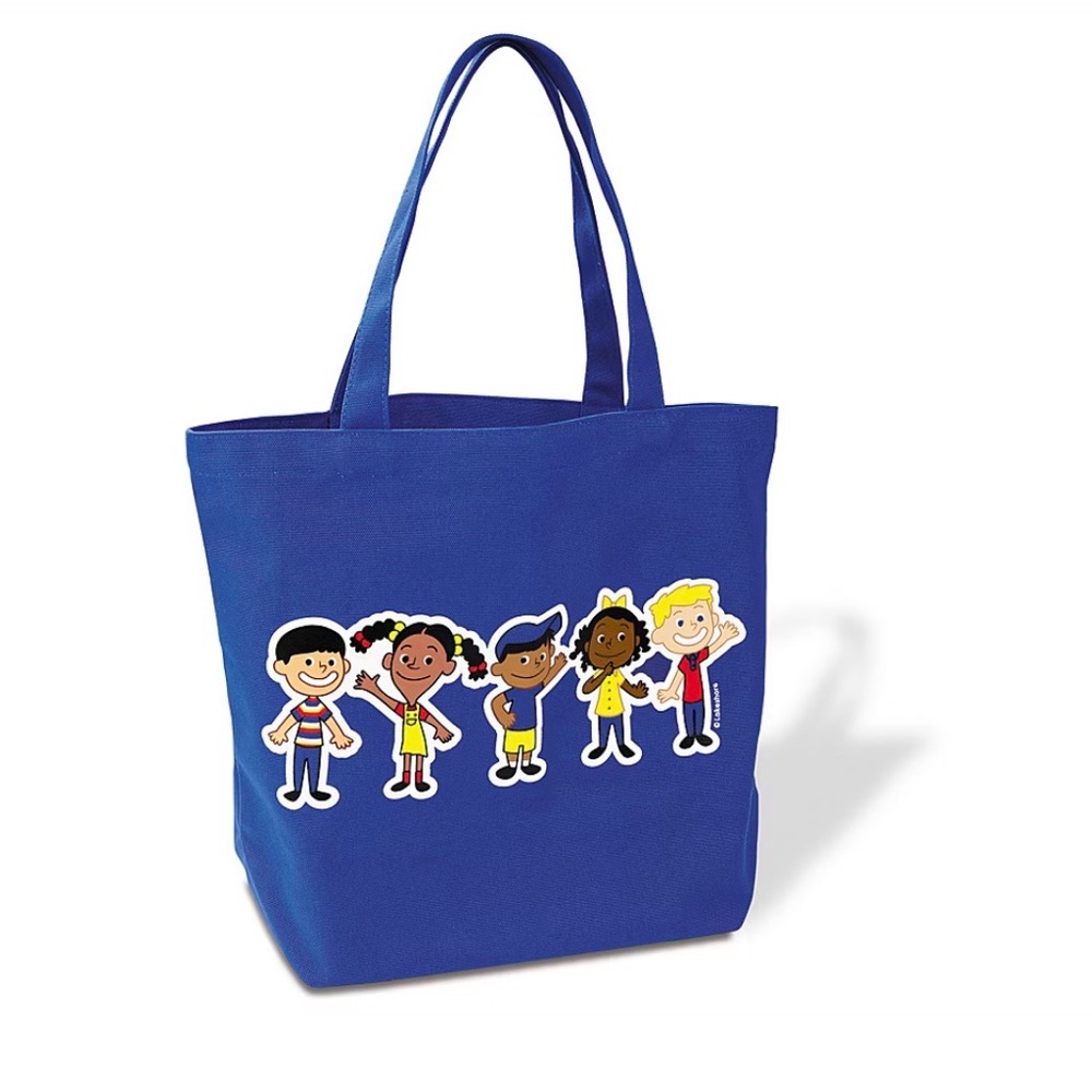 Lakeshore Navy Children’s Character Tote Bag